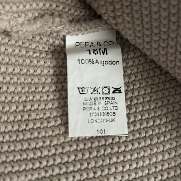 Papa & Co infant sweater UNISEX - Picture 4 of 4